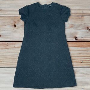 Zara Womens A-line Short Sleeve Sweater Dress